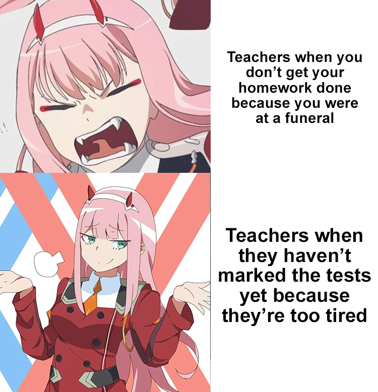 meme anime tentang pemakaman