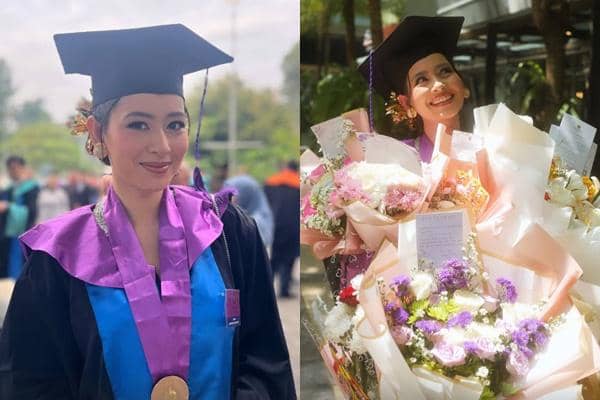 Laura Theux Wisuda S1, Raih Predikat Cumlaude (instagram.com/laura_theux)