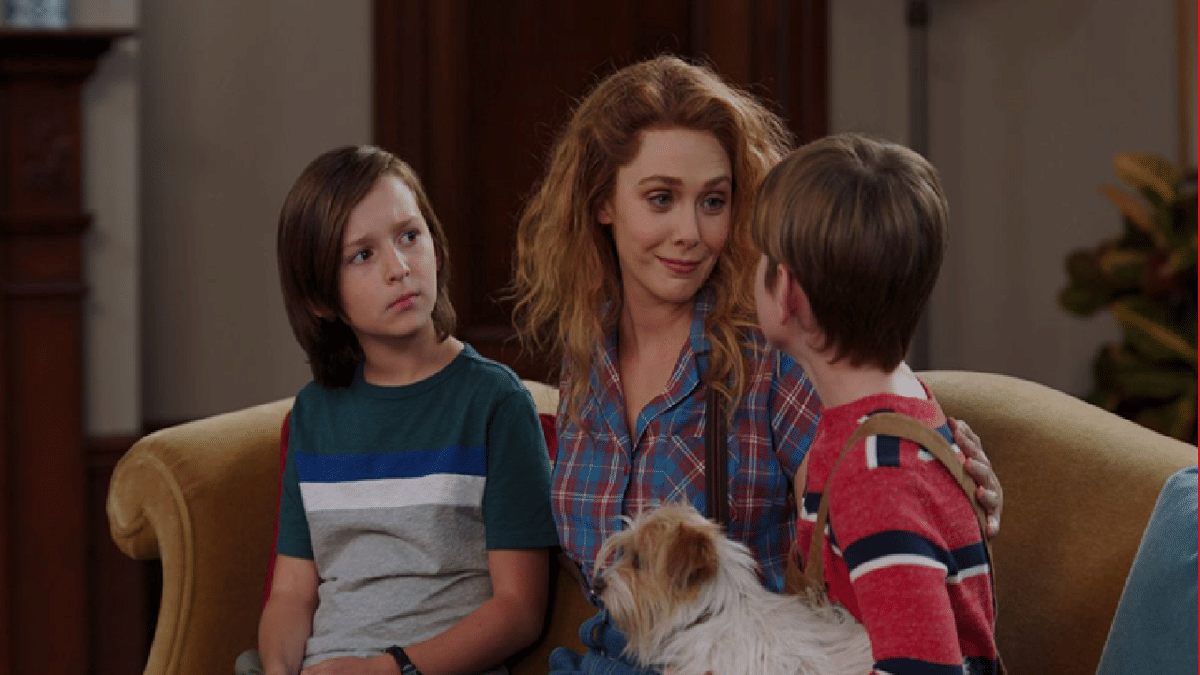 Wanda Maximoff dan kedua putranya