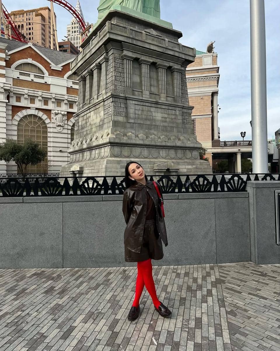 padu padan sepatu loafers ala Agatha Pricilla 