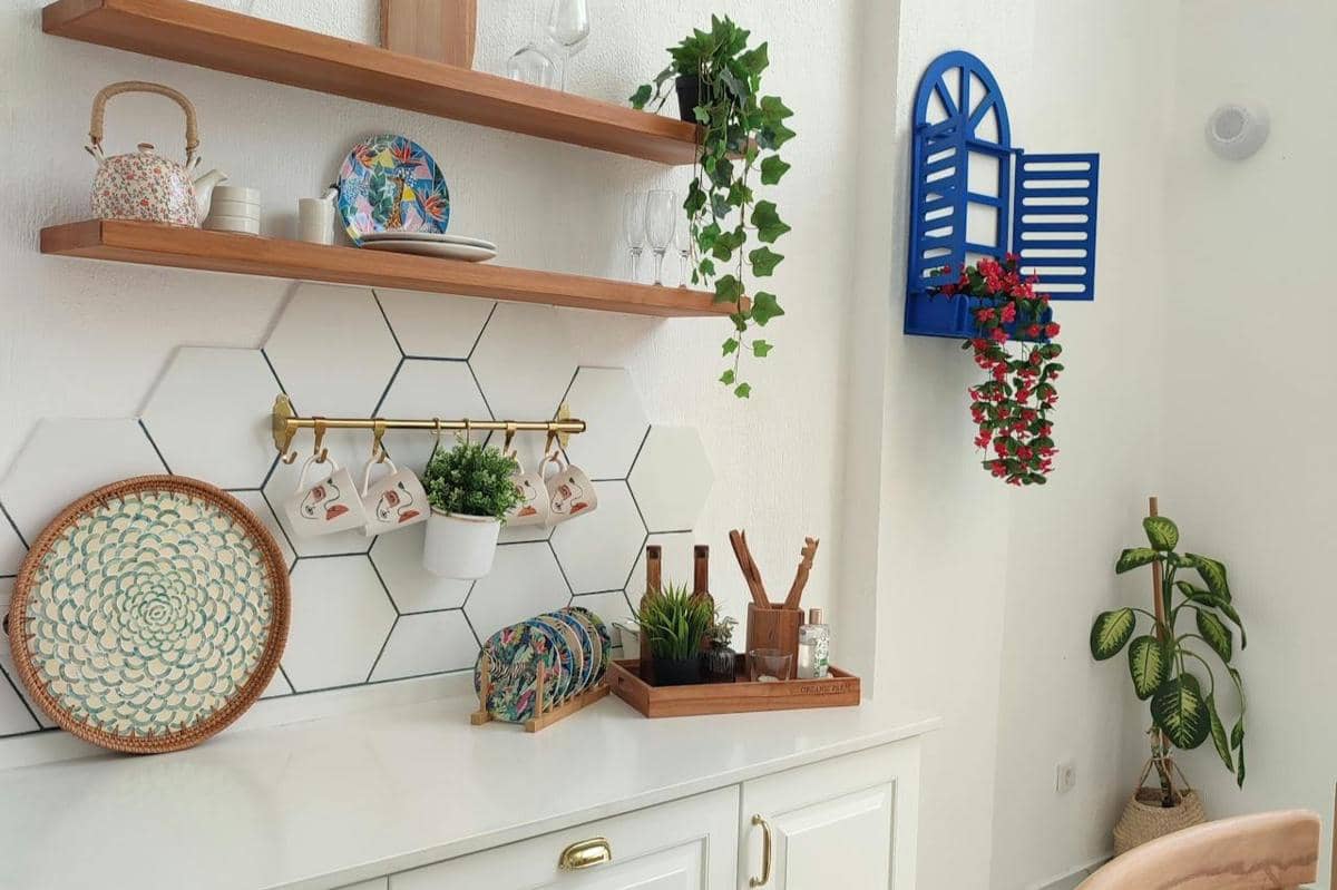 ilustrasi tren dekorasi interior rumah minimalis modern tahun 2026