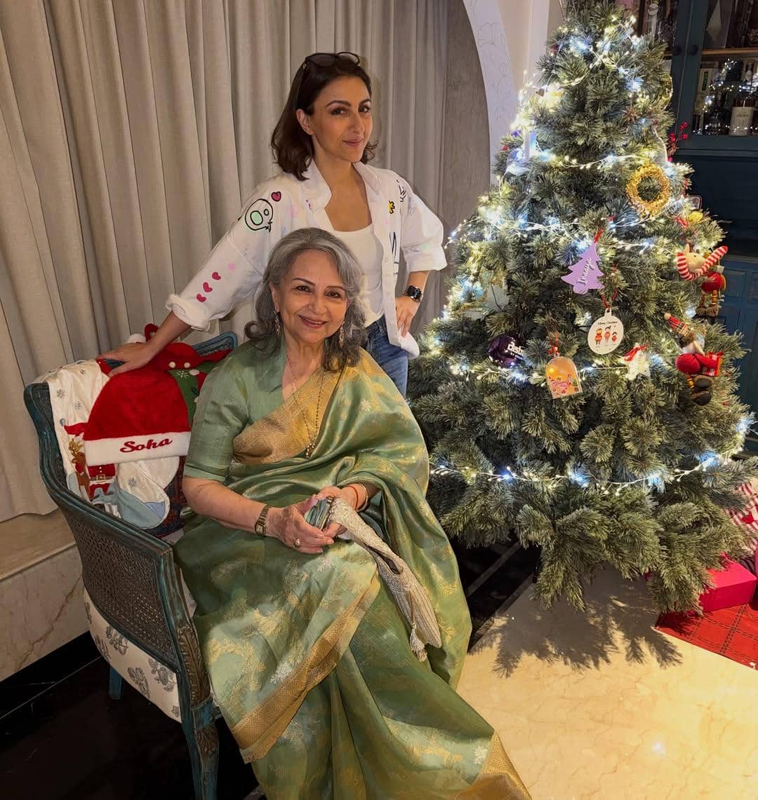 Soha Ali Khan dan mama