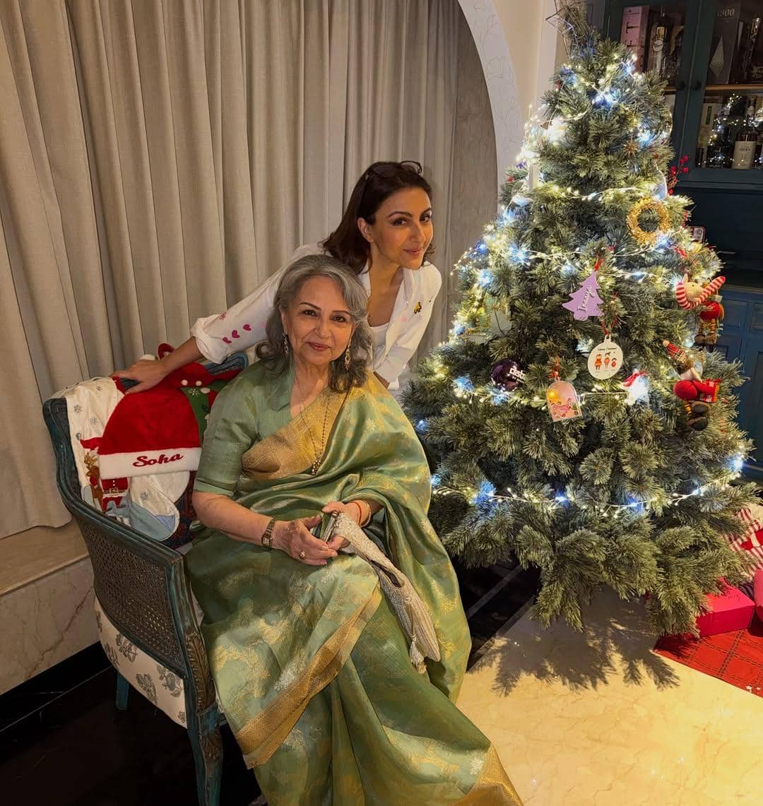 Soha Ali Khan dan mama