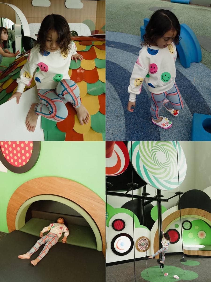 Dian Pelangi ajak anak jalan-jalan di Melbourne.