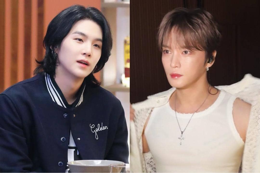 SUGA BTS dan Kim Jaejoong