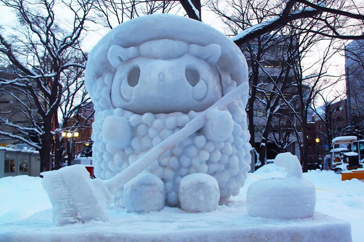 ilustrasi Sapporo Winter Festival