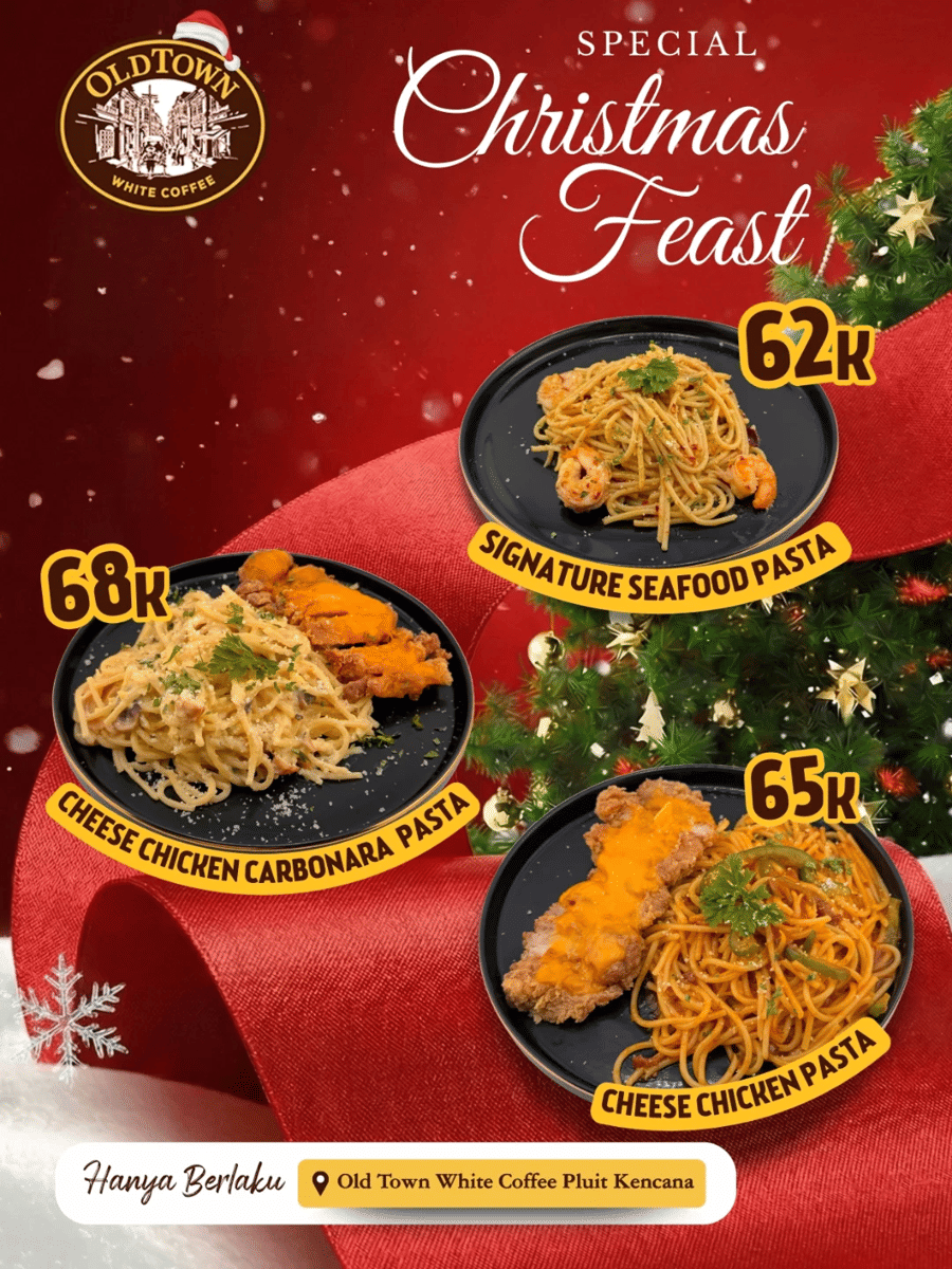 Promo Hari Natal di OldTown White Coffee 