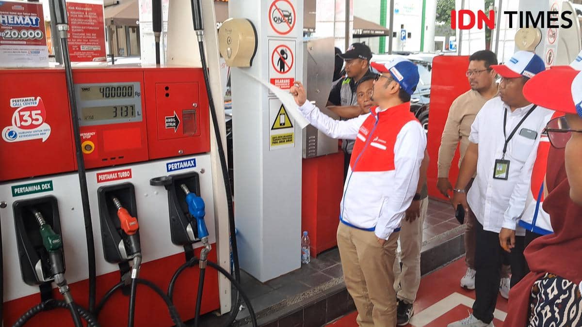Cek SPBU KM 57, Pertamina Jamin Kesiapan Layanan Arus Mudik Nataru