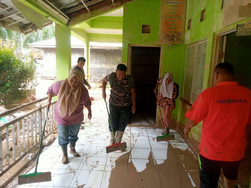 Pembersihan Fasilitas Kesehatan RSUD/Puskesmas di wilayah Aceh Tamiang