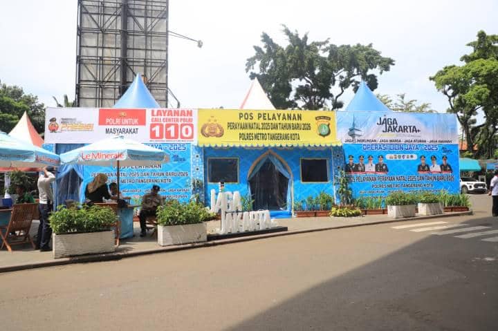 Nataru 2026 Polres Metro Tangerang Kota Siapkan Pos, Ini Lokasinya (Dok. Pemkot Tangerang)