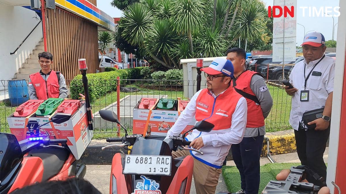 Cek SPBU KM 57, Pertamina Jamin Kesiapan Layanan Arus Mudik Nataru