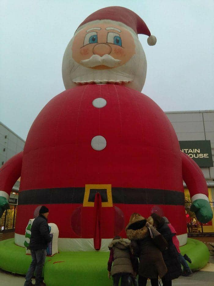 dekorasi Natal kocak