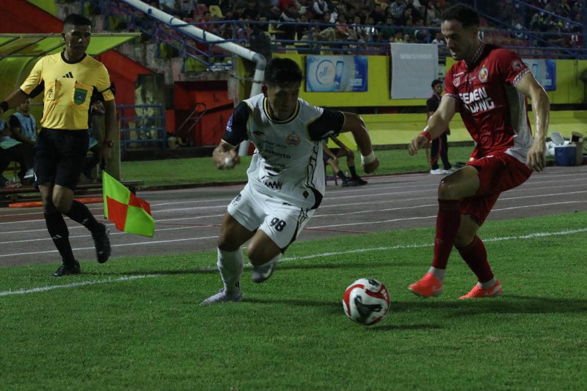 Laga Semen Padang lawan Persija di Super League 2025/26
