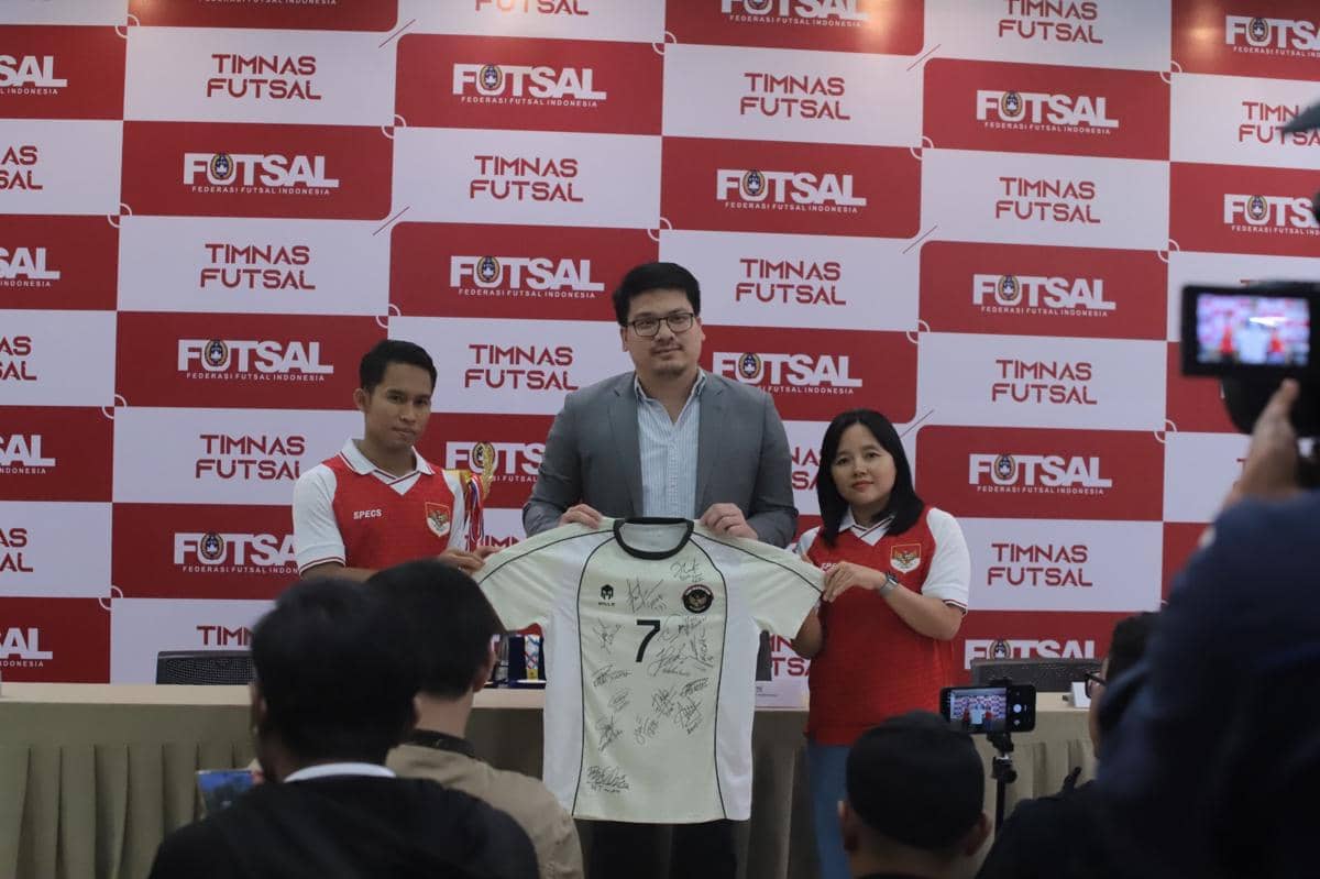 Jumpa pers Timnas Futsal pasca SEA Games 2025