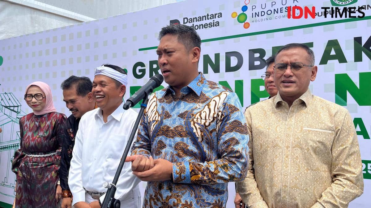 Pabrik NPK Nitrat di kawasan industri Pupuk Kujang
