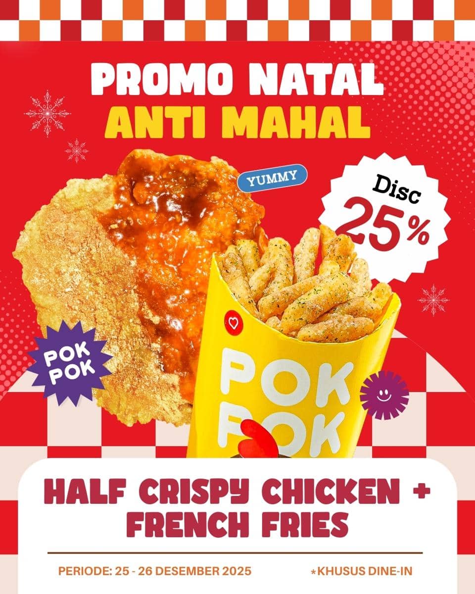 Promo Hari Natal di Pokpok 