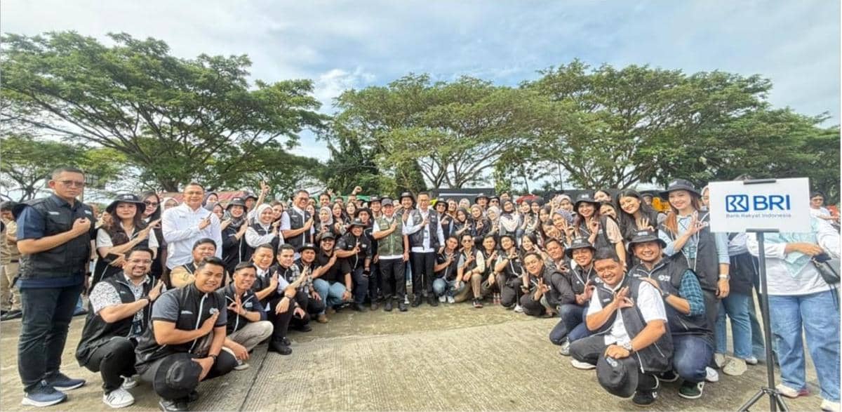 BRI menurunkan relawannya ke lokasi bencana Aceh Tamiang (dok.BRI Medan)