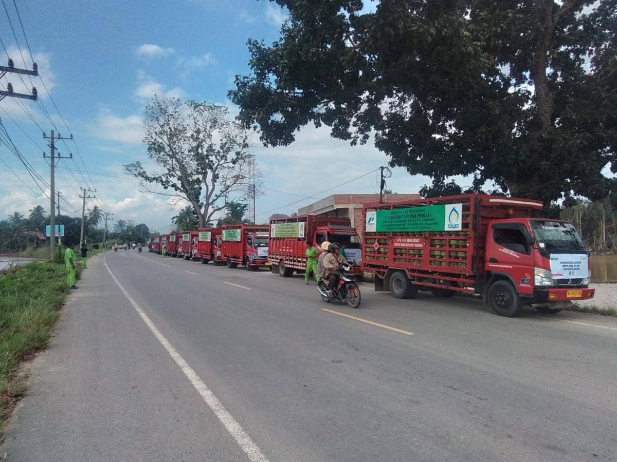 LPG 3 Kg sudah masuk ke Takengon dan didistribusikan lewat pasar murah (dok.Pertamina)