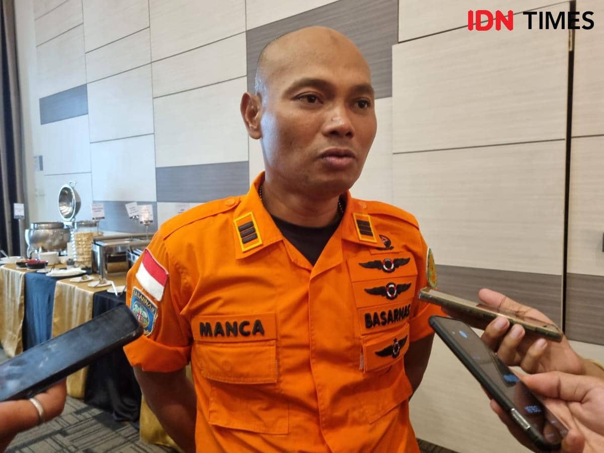Kasi Operasi dan Siaga Kantor SAR Palembang, Manca Rah Wanto (IDN Times/Rangga Erfizal)