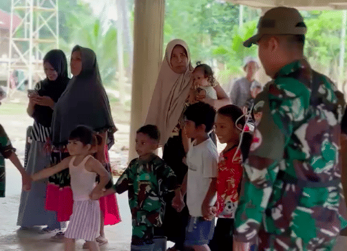 Trauma healing anak-anak korban bencana alam