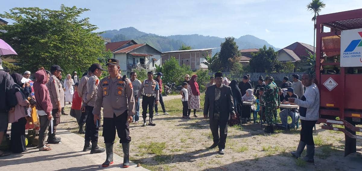 Antrean elpiji 3kg di Aceh Tengah (dok.Polres Aceh Tengah)