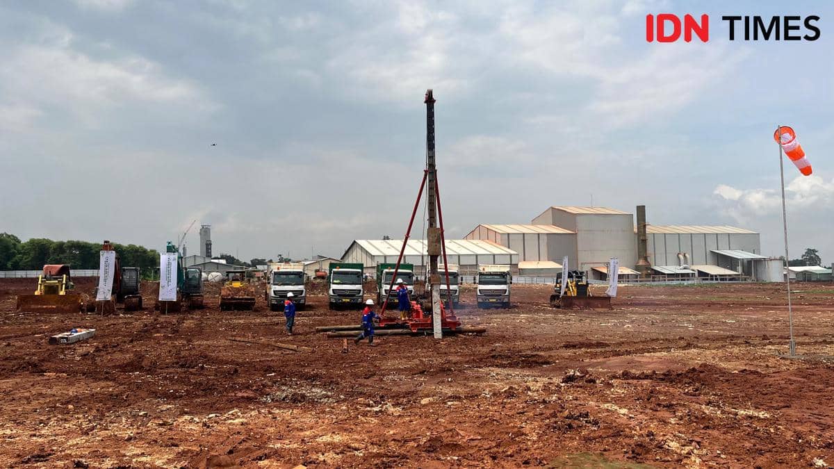 Pabrik NPK Nitrat di kawasan industri Pupuk Kujang