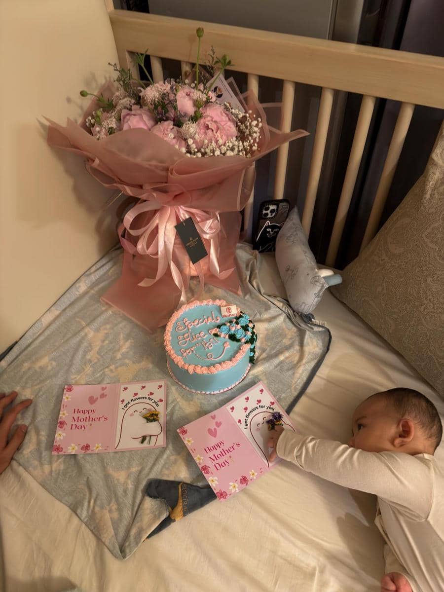 Artis Dapat Kado di Hari Ibu (instagram.com/thariqhalilintar)