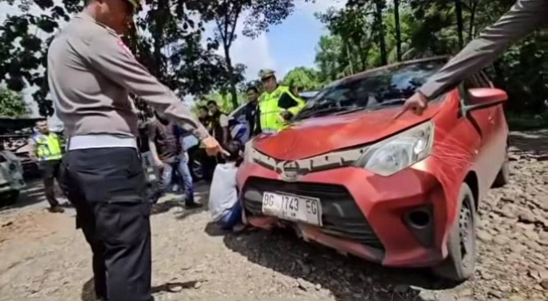 Polisi menangkap pelaku tabrak lari di Lahat. 