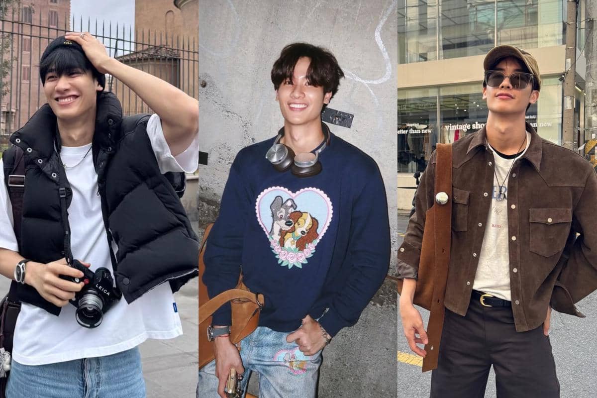 Inspirasi outfit Tay Tawan