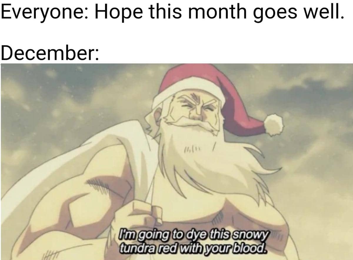 meme kartun tentang Sinterklas