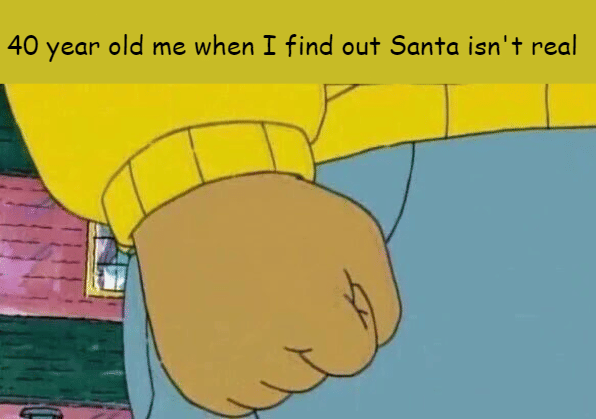 meme kartun tentang Sinterklas