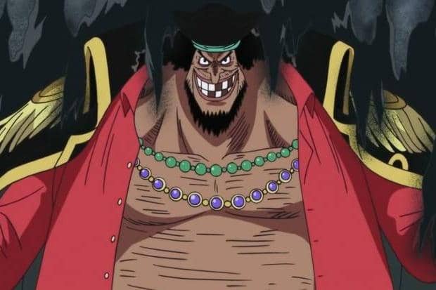 Blackbeard menggunakan Yami Yami no Mi.