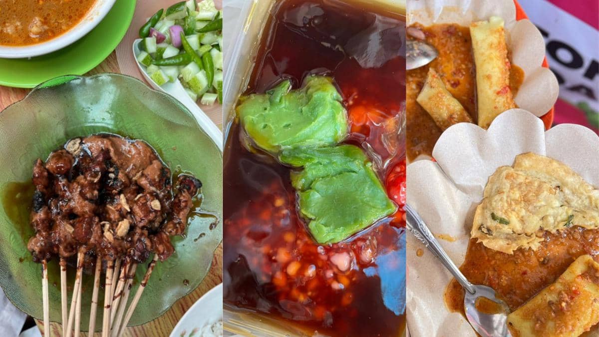 Berbagai Kuliner (Sate, Lontong, Kolak)