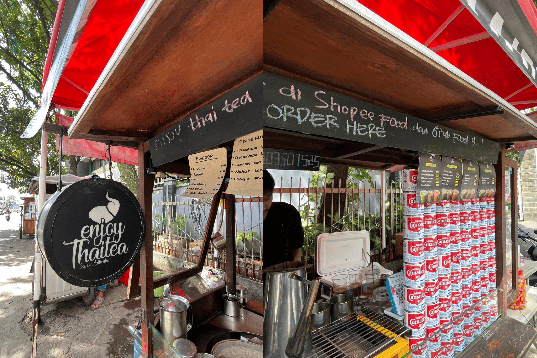 Lokasi Enjoy Thaitea Pajagalan