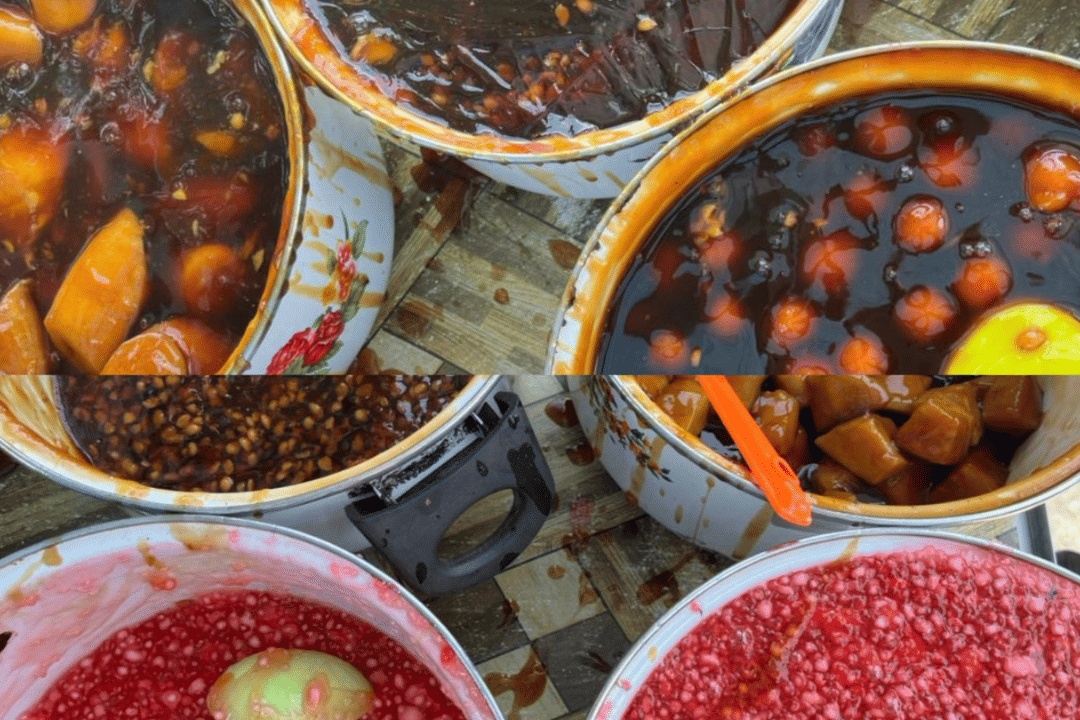 Kolak Pisang, Ubi, Candil, Hanjeli dan Bubur Pacar