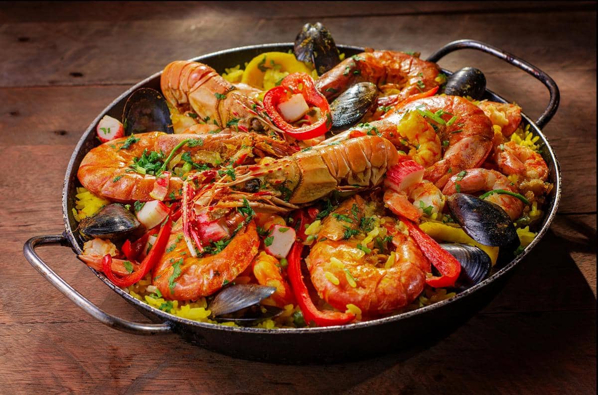 ilustrasi paella