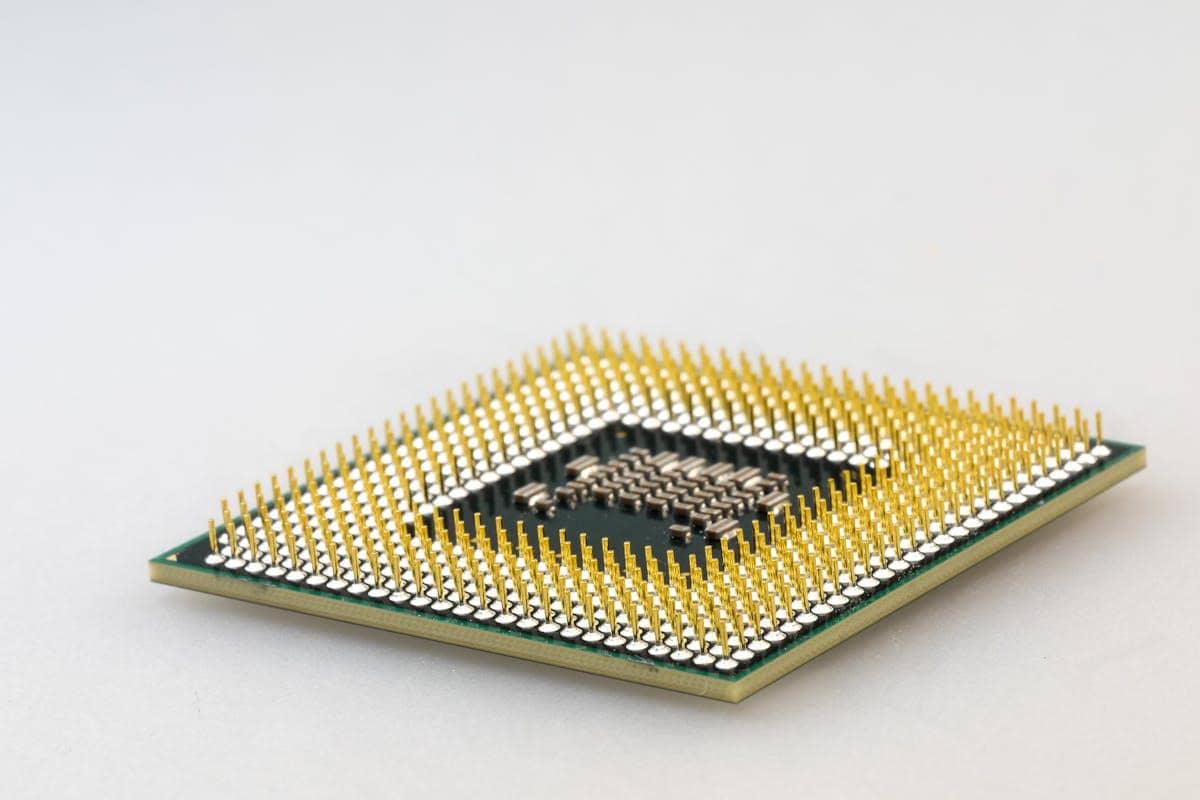 Ilustrasi chip memori