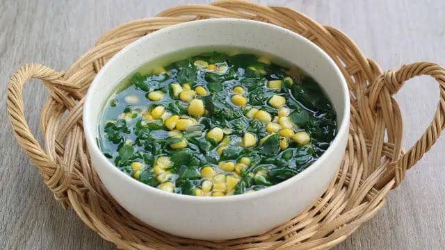 Ilustrasi sayur daun kelor