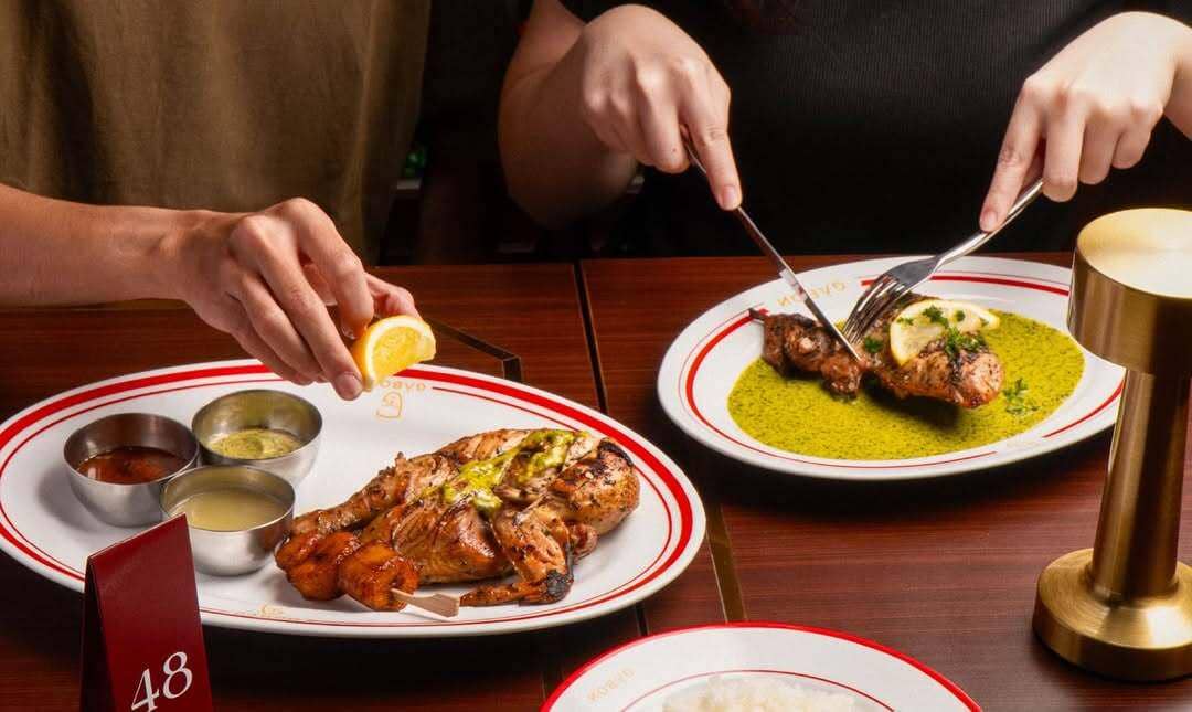 Main dish Gabon African Chicken