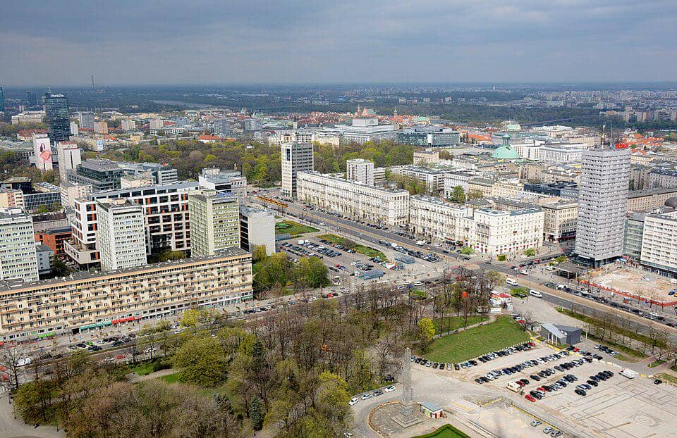 Pusat Kota Bagian Utara di Warsaw