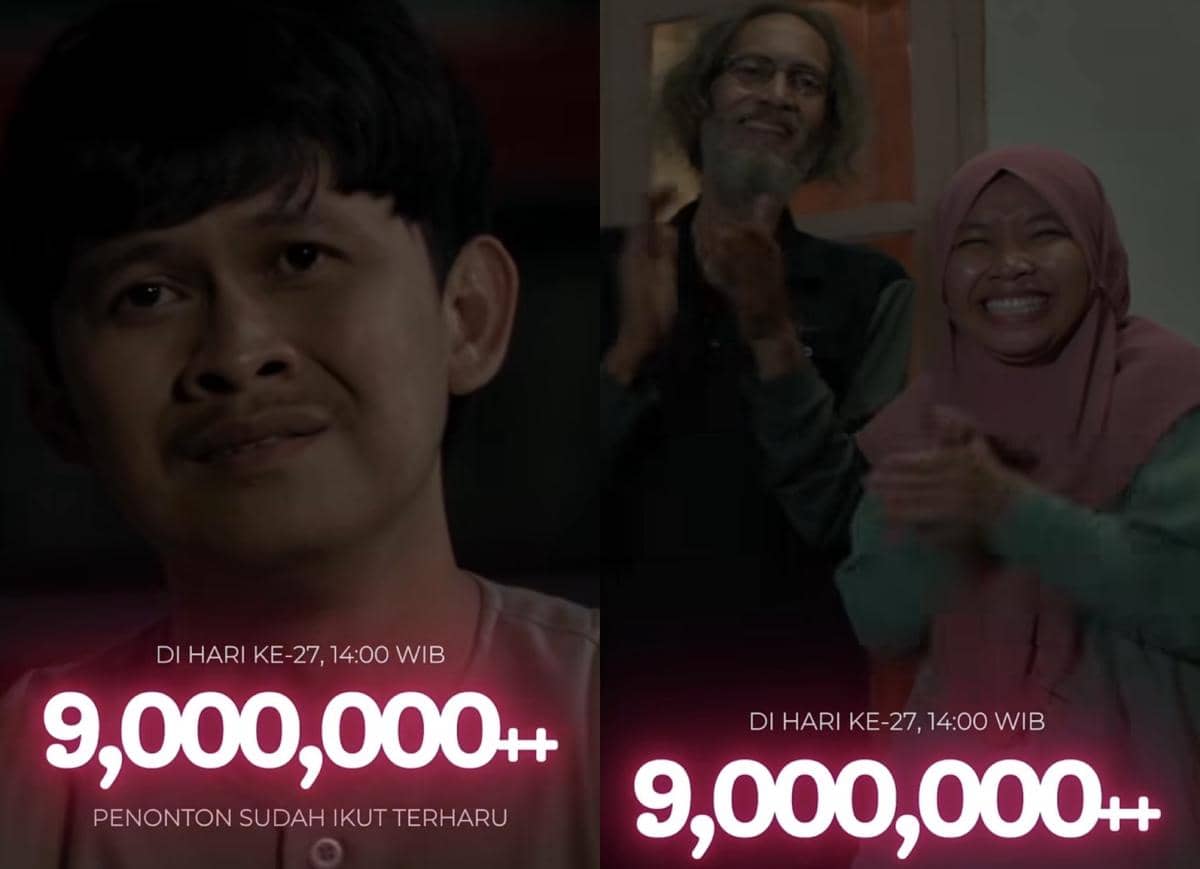 Agak Laen: Menyala Pantiku! 9 juta penonton di hari ke-27