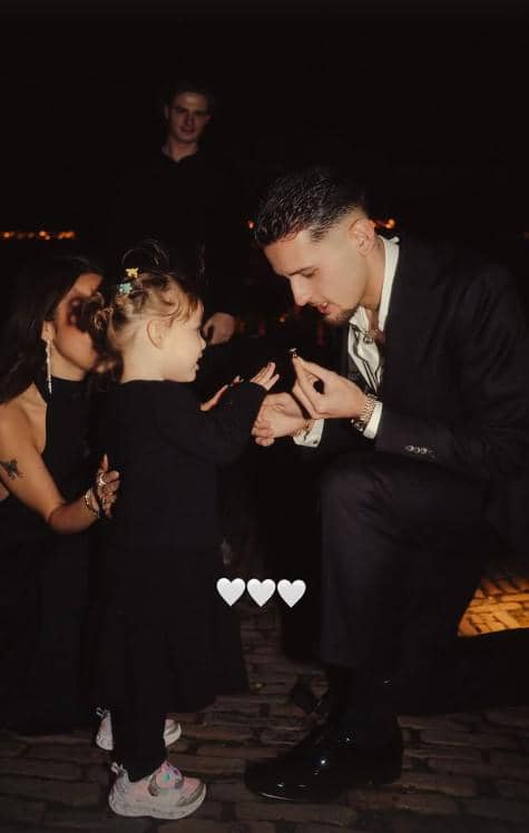 Dinner Natal Keluarga Justin Hubner dan Jennifer Coppen (instagram.com/justinhubner5)