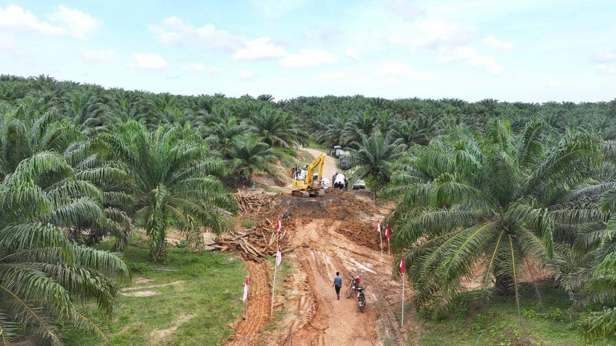 Banjir Sumatra, jembatan Aramco