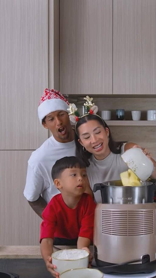 Jennifer Bachdim Bikin Kue Natal (instagram.com/jenniferbachdim)