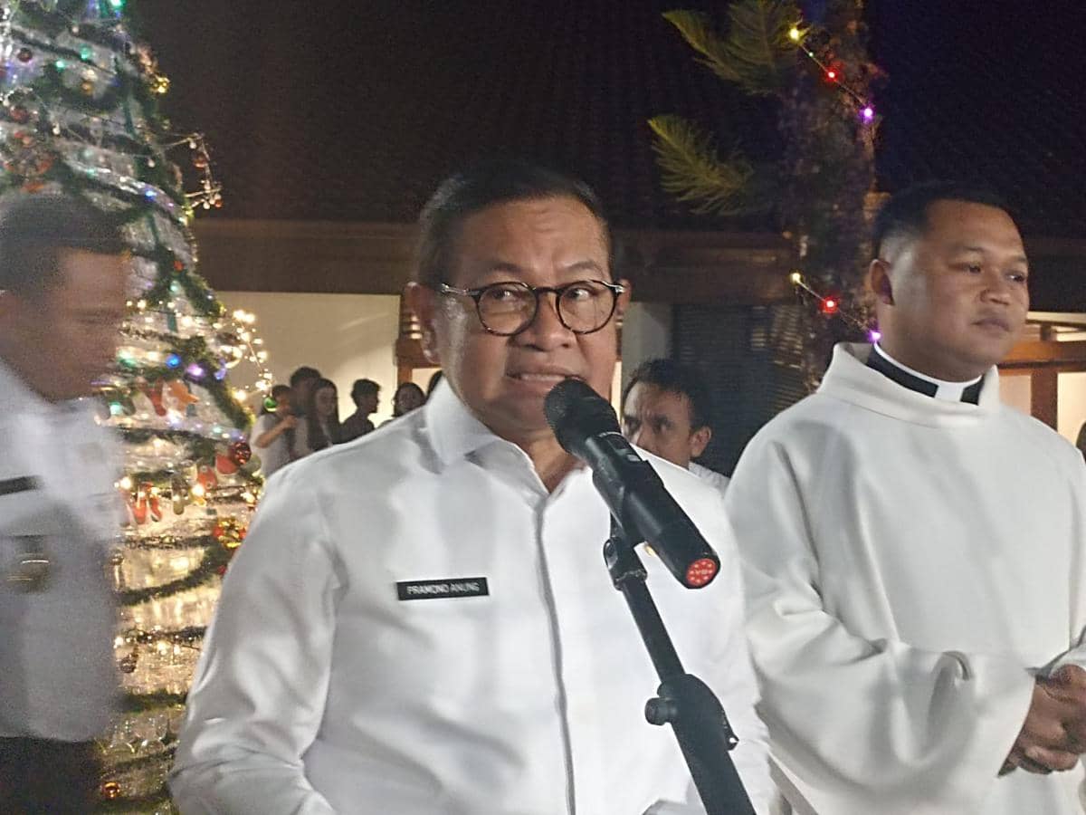 Pramono tinjau perayaan Natal di Kudus Keluarga