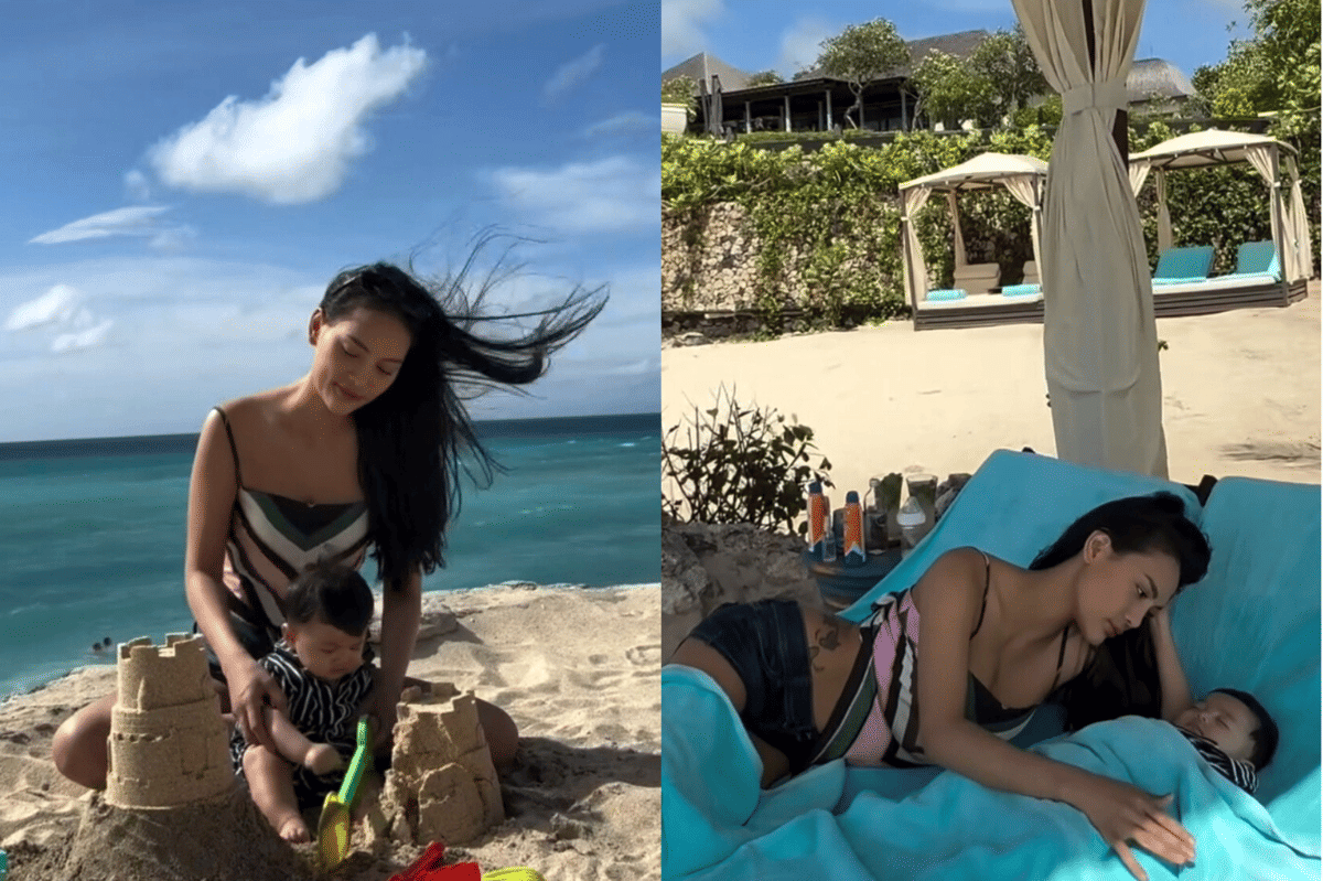 erika carlina dan anaknya