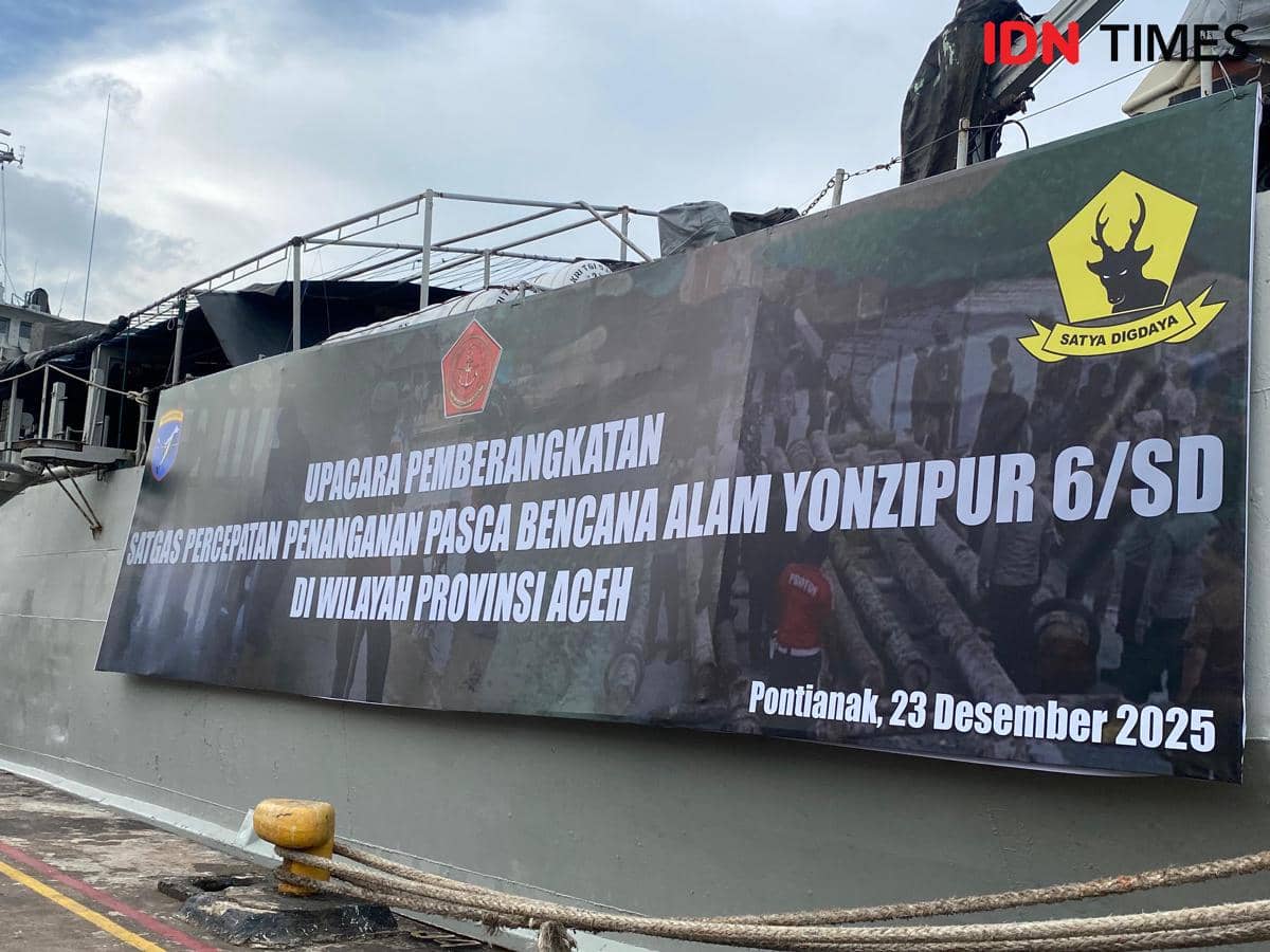 95 prajurit TNI dikirim ke Aceh. 