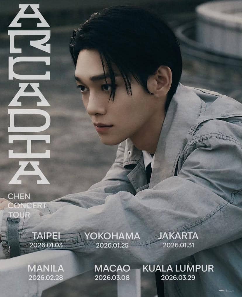 poster konser Chen EXO