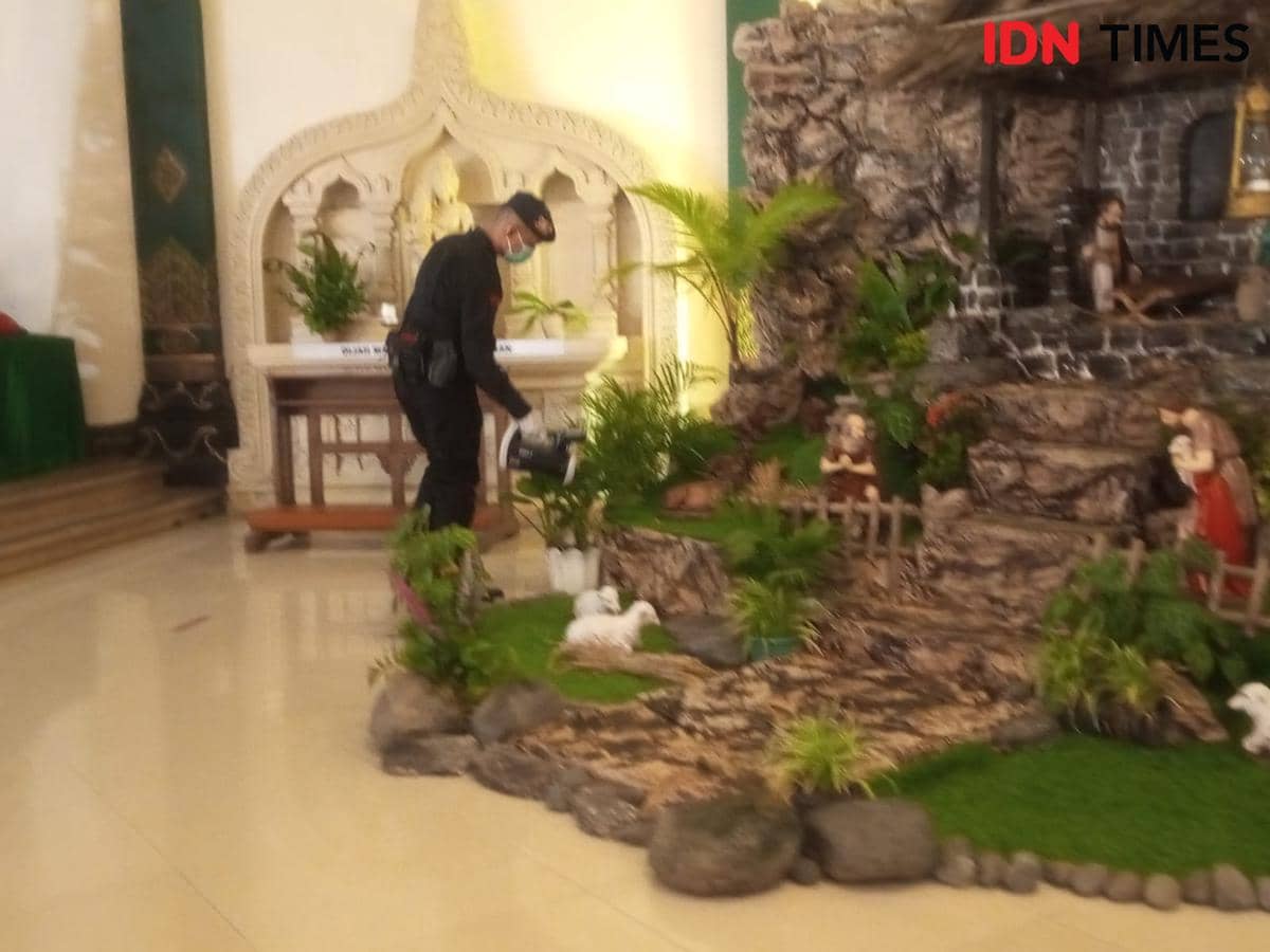 Sterilisasi Gereja HKTY Ganjuran Bantul.