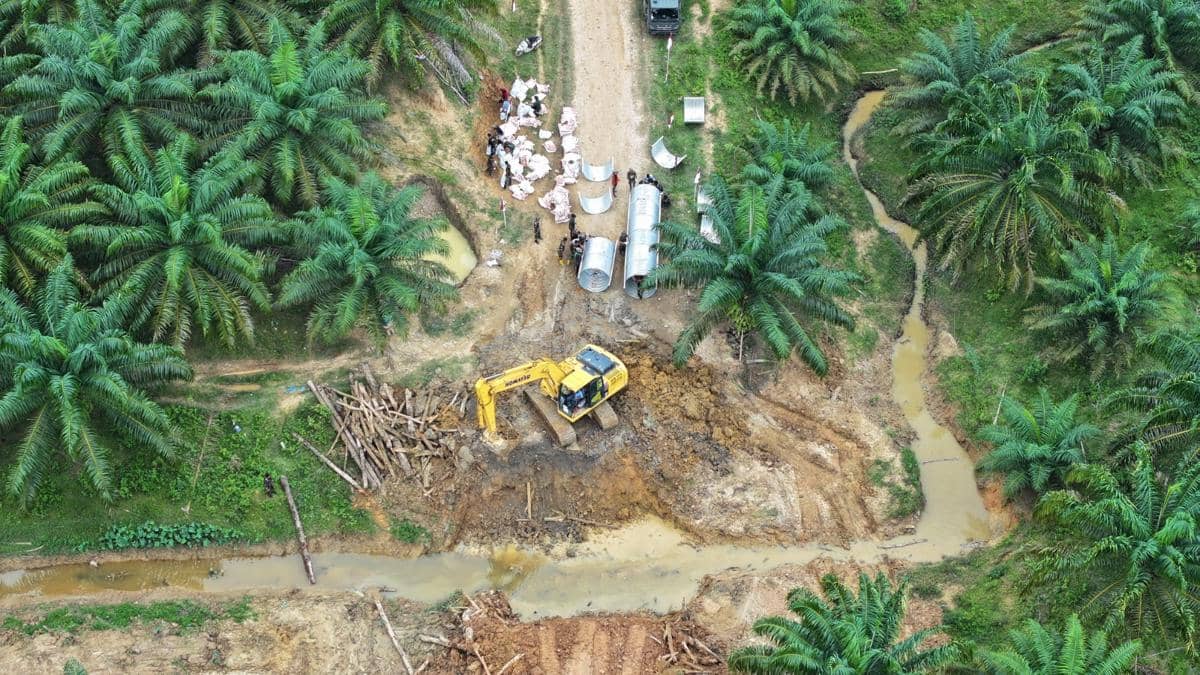 TNI AD Berhasil Bangun 4 Jembatan Aramco di Aceh, Bisa Dilewati Motor